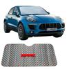 Universal Car Laser Sunshade with Thickened Heat Insulation for Front Windshield - Off-Road Suction Cup Type