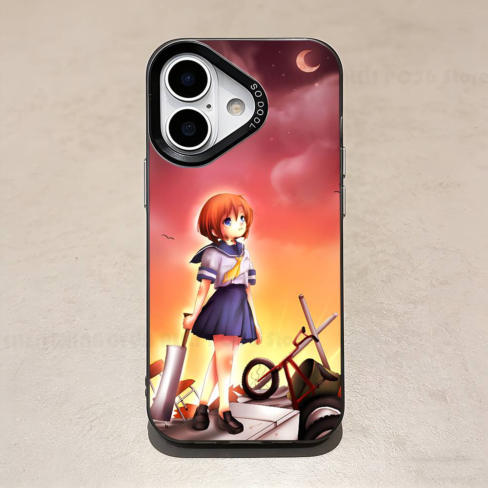 

Anime When They Cry Phone Case For IPhone 17 16e 16 15 14 13 12 11 Pro Max X XR XS MAX Back Cover iPhone12