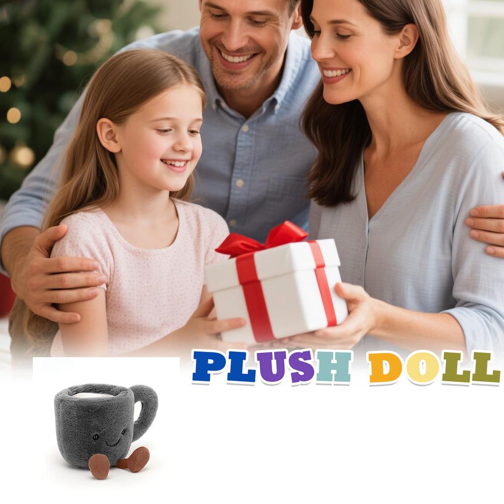 Plush Doll, Toy Gift, Cartoon , Children's Rag Doll, Children's Gift Pillow