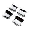 Authentic 4PCS Car Door Handle Bowl Cover Trim Sticker Protector Replacement Parts For Subaru Crosstrek Impreza 2024 Exterior Ac