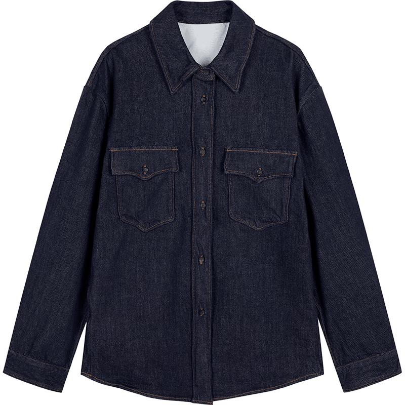 

JNBY 2025 Весенняя Хлопковая Куртка Свободного Кроя S