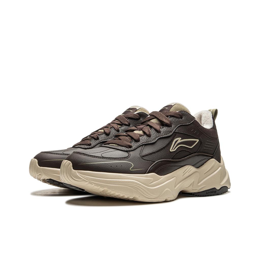 Li Ning Ln Defender Fashion Versatile Soft Resilient Lightweight Non-Slip Increased Shock Absorption Wear-Resistant Low-Top Casual Shoes AGLV281-2