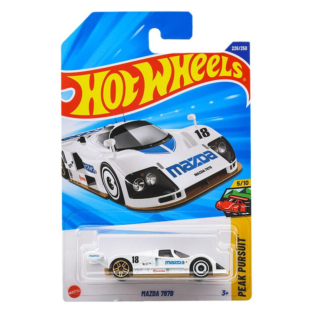 Hot Wheels Basic Car Mazda 787B Vehicle Toy Mini Car Ages White JFN49 3+