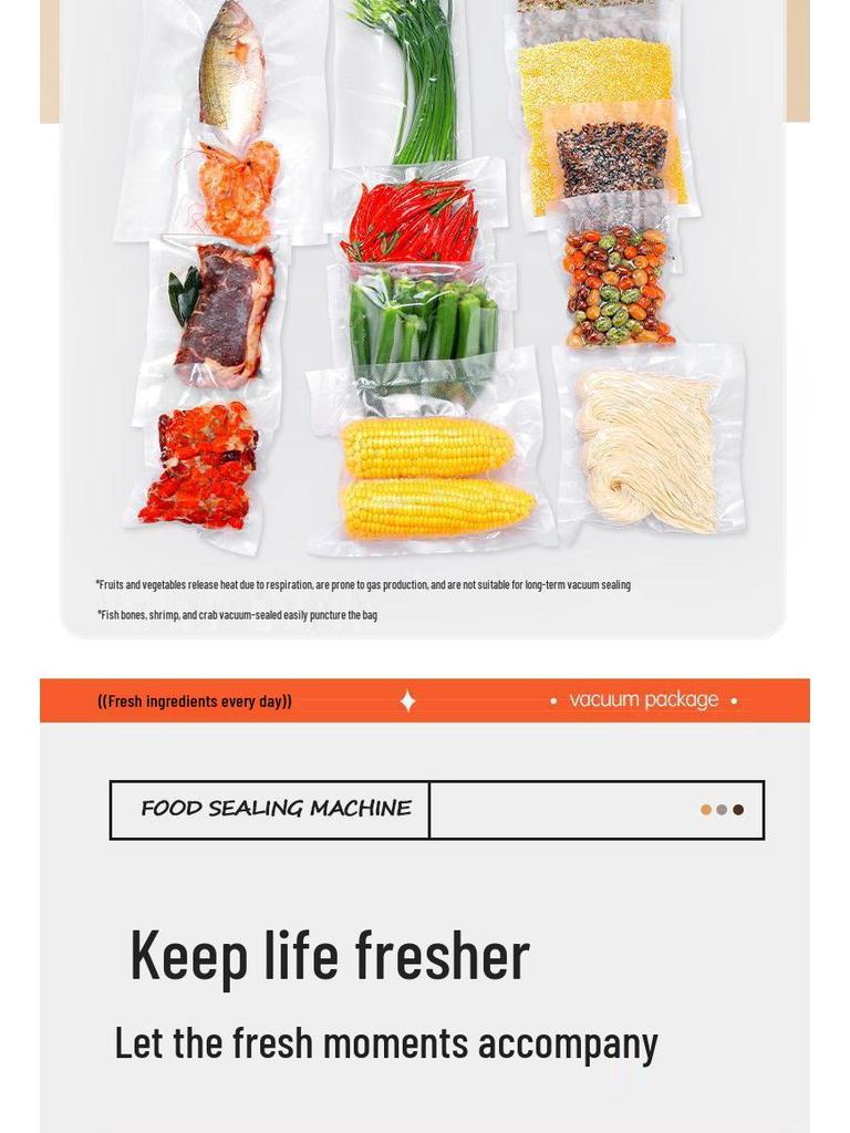 Fully Automatic Vacuum Sealer for Food Preservation and Packaging