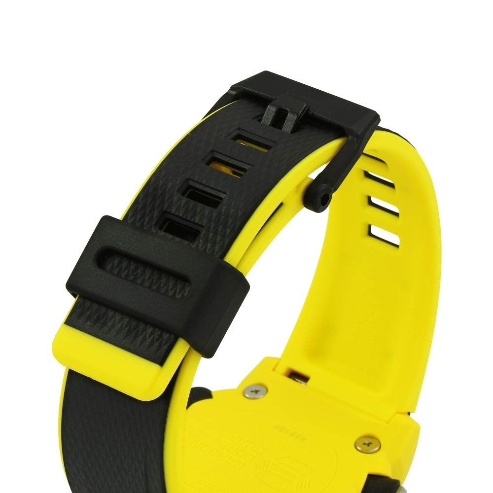Casio G-SHOCK GA-2000-1A9 Men's Watch with Carbon Core Guard Structure, Yellow [Parallel Import]