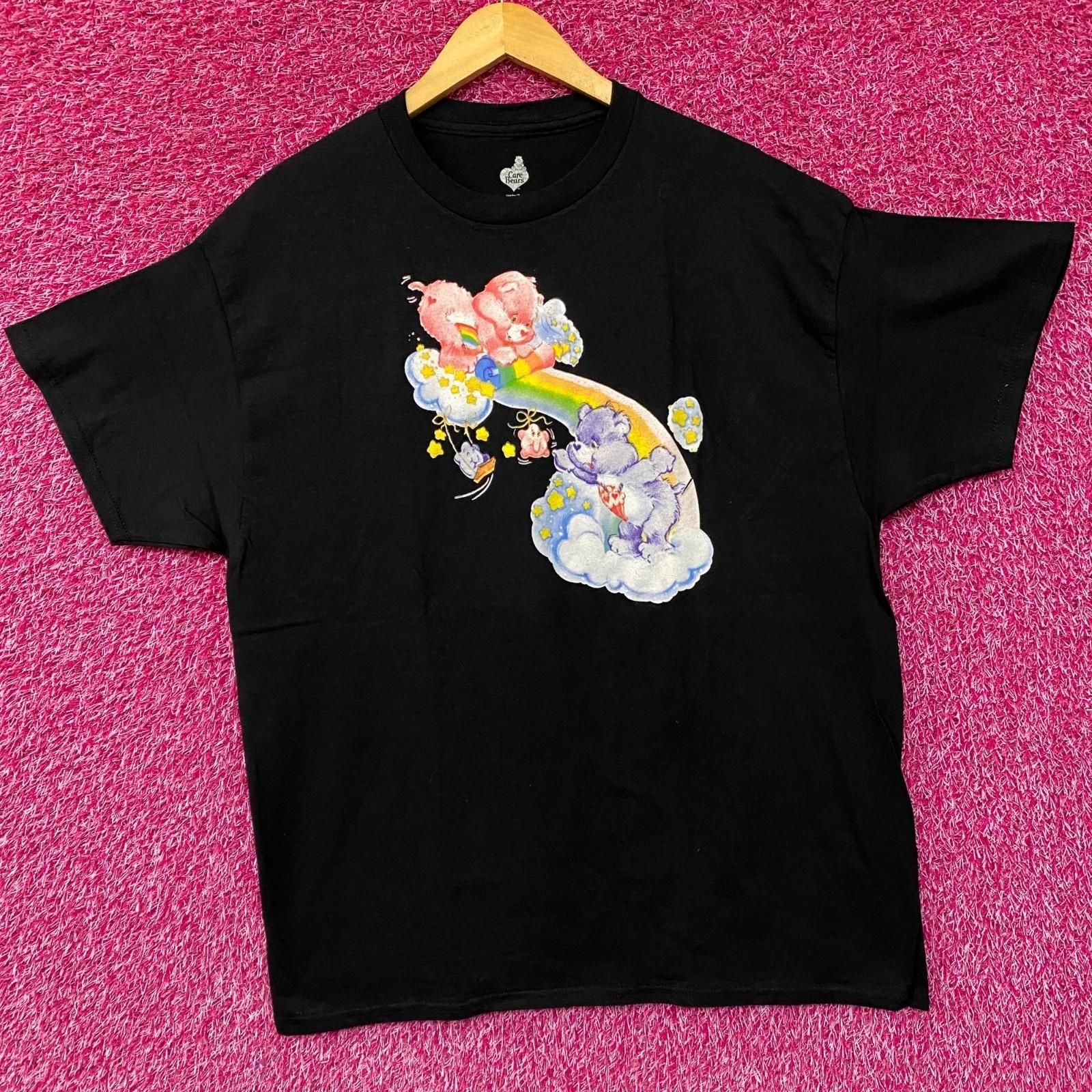 Care Bears Rainbow Rescue Cheer Bear Share Bear Movie t-shirt large L