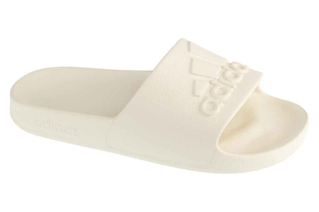 Adidas Adilette Aqua, Unisex White Slides