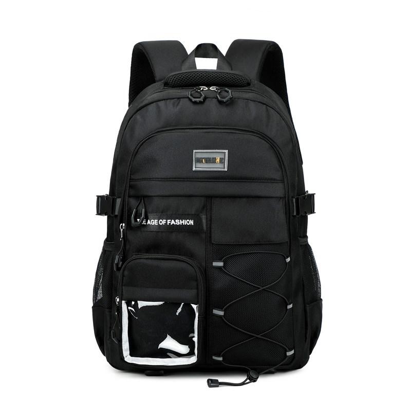 High-value Japanese schoolbag college students ins cute large-capacity soft girl backpack campus travel research backpack