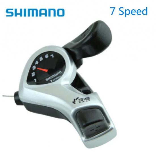 Original Shimano Tourney TX50 Thumb Shifter Gear Lever 3 6 7 18 21 Speed MTB For Mountain Bike Thumb Shifter Plus TX50-7 speed