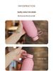 750ml Frosted Stainless Steel Sports Thermos Bottle with Narrow Mouth