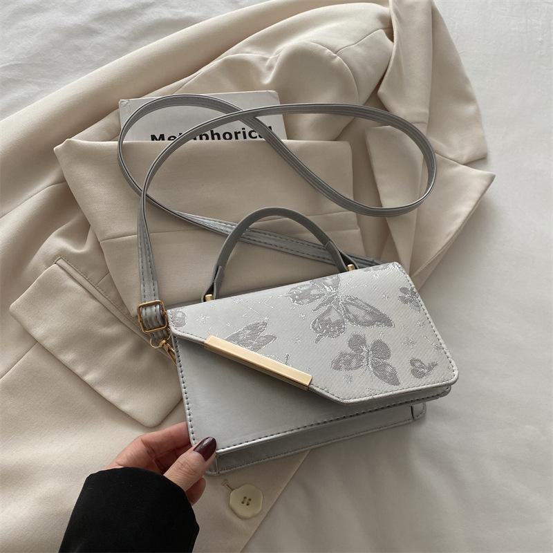 Ji High-Value Butterfly Fashion Casual Bag Women'S Bag Trendy Fashion Portable Trendy Bag Small Square Bag