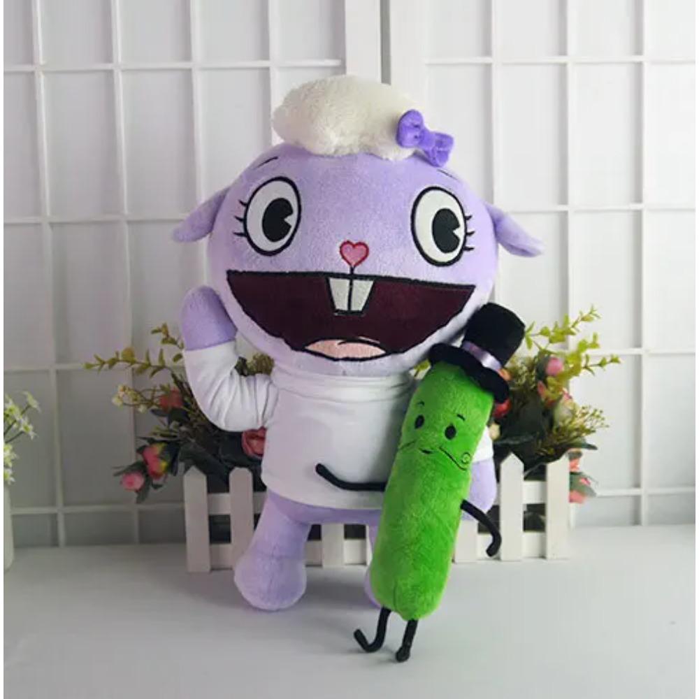Плюшевые куклы Happy Tree Friends Аниме HTF Ламми и Мистер. Плюшевые игрушки Pickles мягкая подушка высокое качество подарок 36см Both