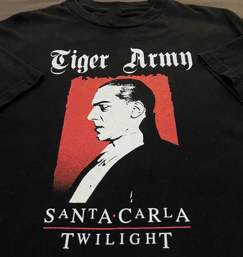 Vintage Tiger Army Band Psychobilly T-shirt Classic unisex PN139 Unisex T-Shirt S