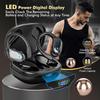 Kabellose Ohrhörer, Bluetooth-Kopfhörer, 80 Stunden Wiedergabe, Ohrhörer-Power-Display mit Mikrofon mit Geräuschunterdrückung, Headsets für Sport/Training/Laufen