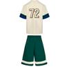 adidas Originals Casual Sports Suit Basketball Daily Loose Round Neck Pullover Short Sleeve T-Shirt Shorts 2-Piece Set Kids Sets KG3341