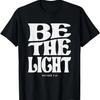 Seid das Licht Matthäus 5_14 Bibelvers Christliches T-Shirt