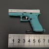 1:3 Mini G17 Metall Spielzeugpistole Modell Legierung Schlüsselanhänger Abnehmbarer Look Real Collection Farbe Beeindruckende Geburtstagsgeschenke für Jungen Erwachsene