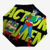 1 stuks Crayon Shin chan Automatische Paraplu 8 Ribben Draagbaar Opvouwbaar Zwart IJzeren Frame voor Buiten, Strand, Reizen, Strandparaplu 223