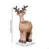 Animal Figurine Elk Statue Living Room Desktop Decoration Bedroom Table Centerpiece Bookshelf