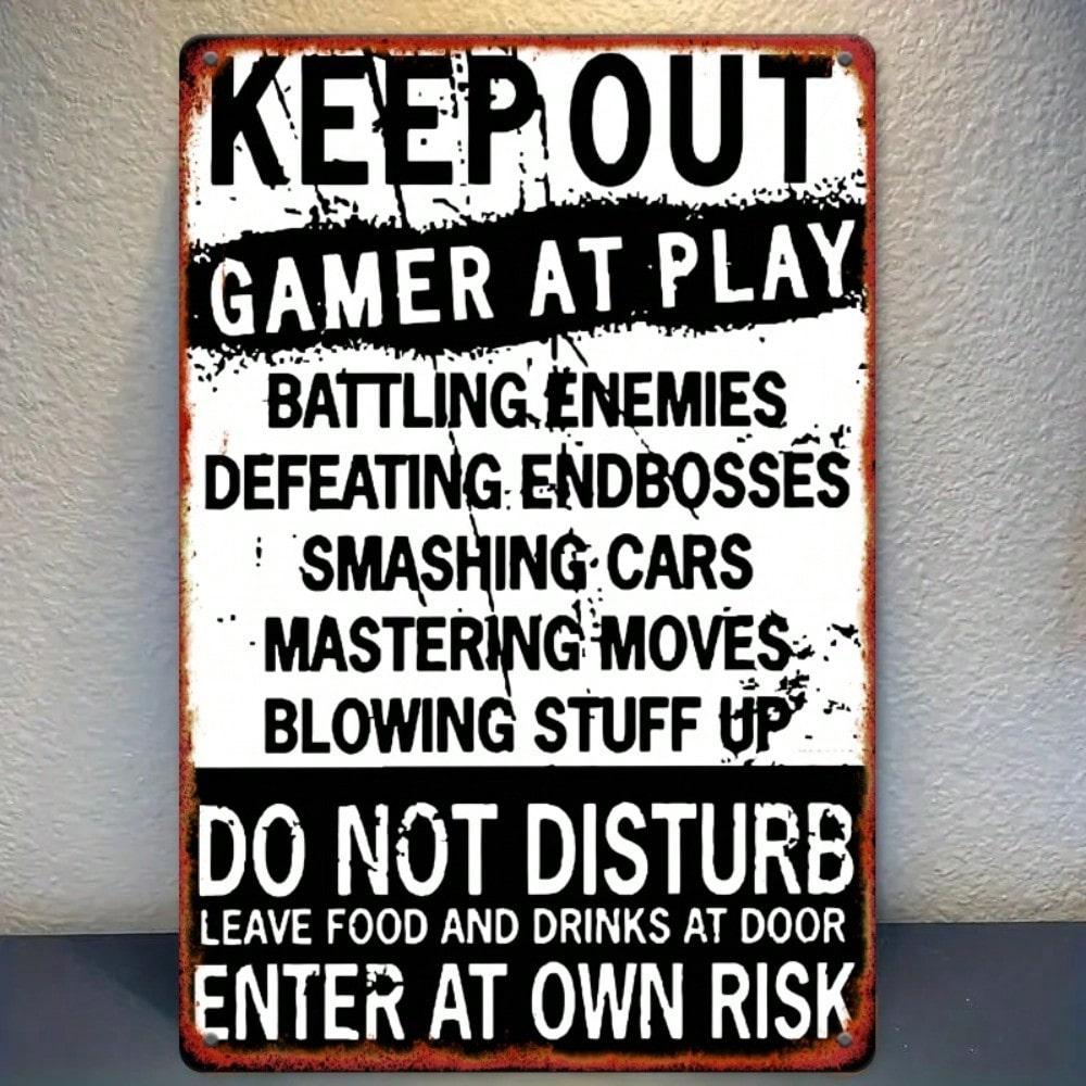 Retro Metal Paintings, Furniture, Living Room Decoration 20x30cm