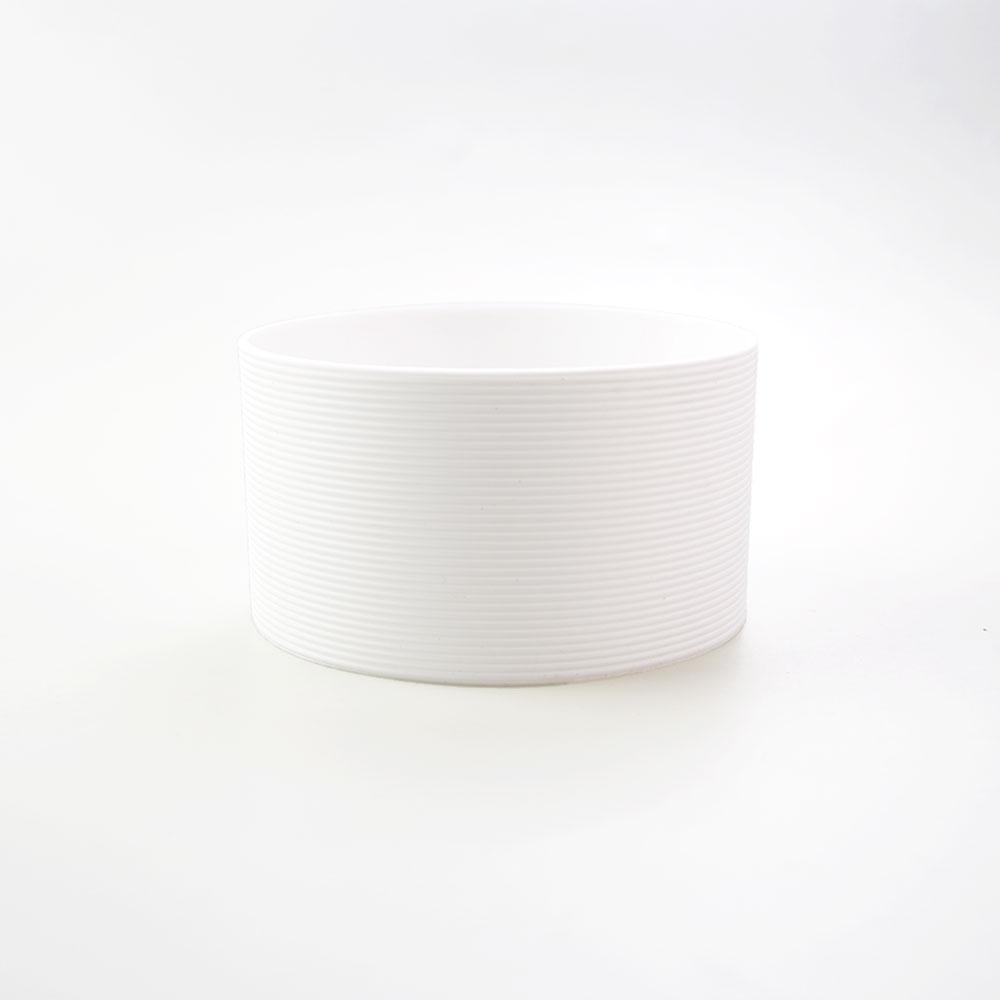 

16 Colors 8.5CM Silicone Cup Cover Stripes Non-slip Heat For Glass Cup Sleeve 85MM Insulated Water Bottle Cup Sleeve