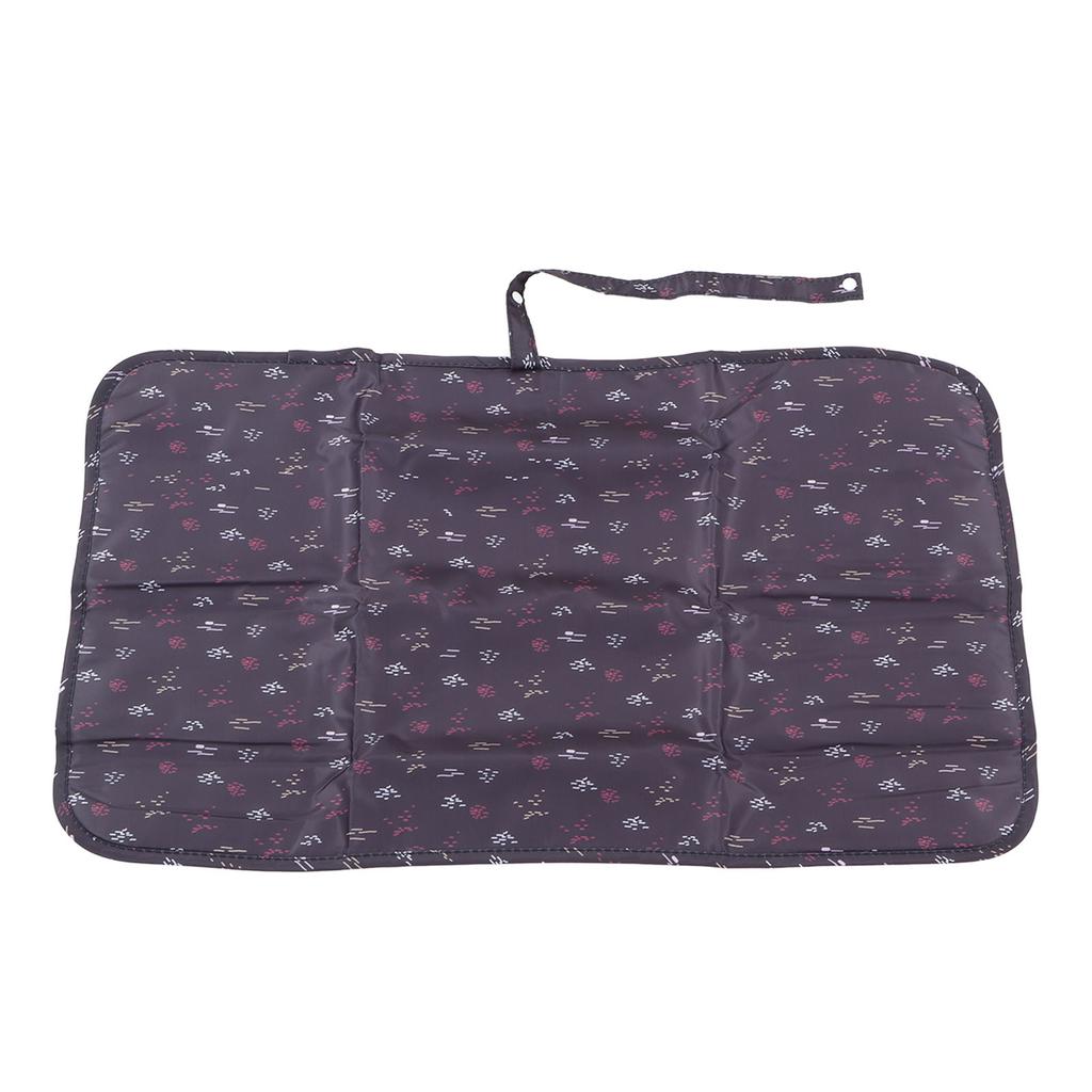 Diaper Changing Pad Waterproof Foldable Portable Nylon Baby Changing Mat for Home Car Outdoor Aqua