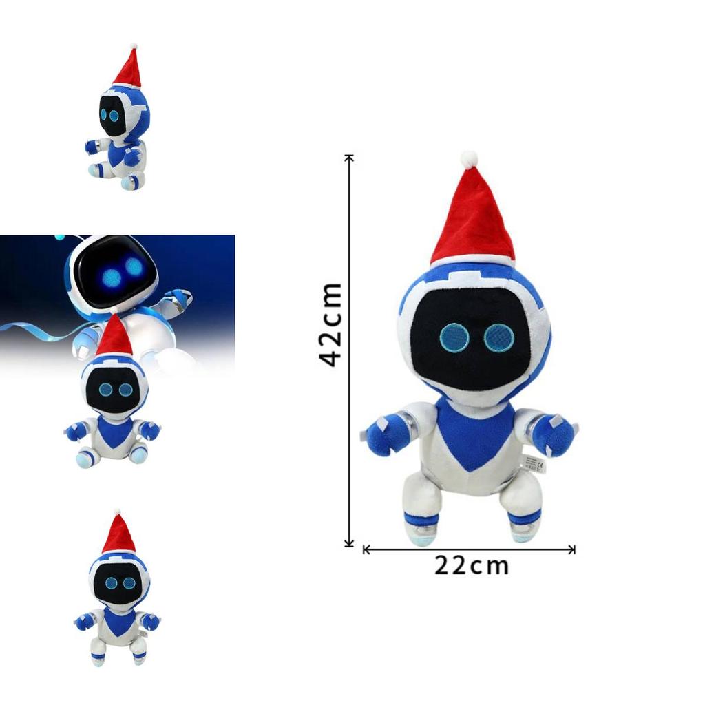 Adorable Astrobot Plush Christmas Robot Toy Soft And Cuddly Stuffed Animal For Kids