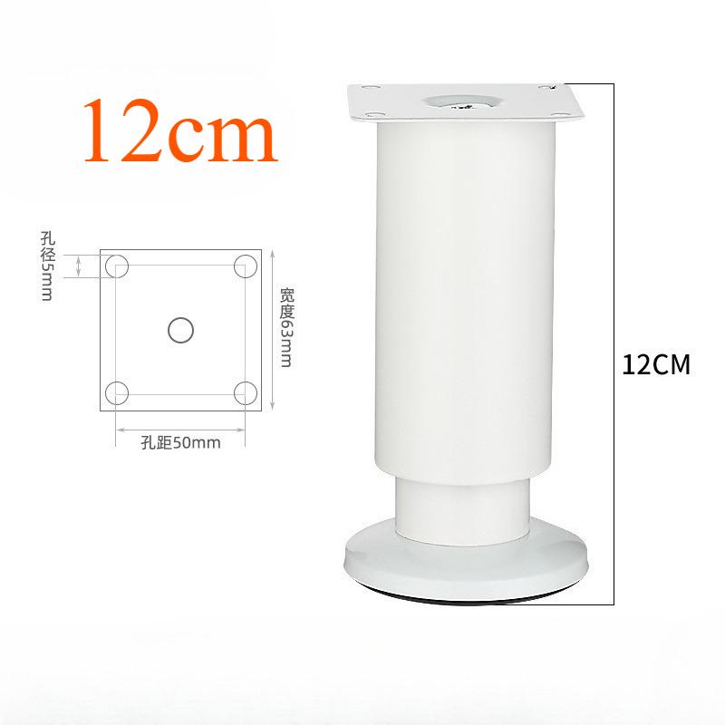 4pack Stainless Steel Furniture Support Legs, Adjustable Sofa Feet, Bed Legs, Table DIY Heightening Load-Bearing Accessories