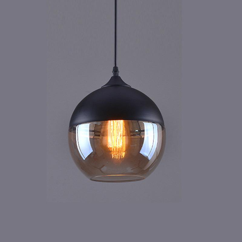 Nordic Retro Glass Pendant Light for Dining, Living Room, Bar, Cafe