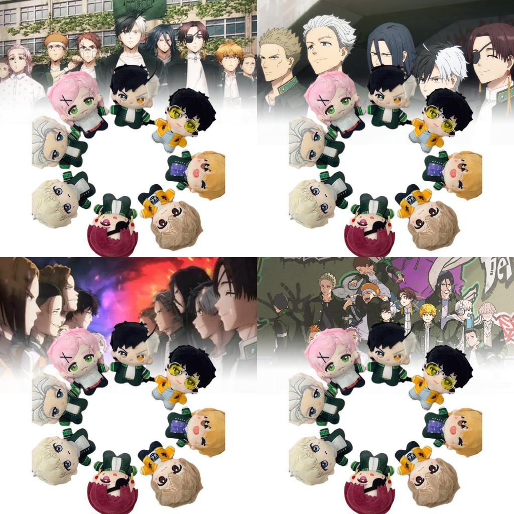 Adorable 10cm Soft Plush Dolls With Unique Anime Character Designs For Collectors