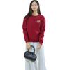 Anta Comfortable Soft Letter Number Minimalist Round Neck Loose Versatile Sweatshirt Women sweatshirt 162548704N-3