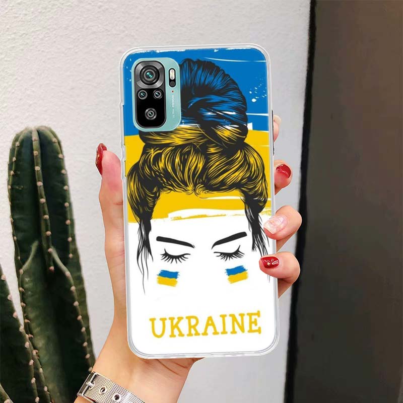 Ukraine Beautiful Art Girls For Xiaomi Poco X6 X3 Nfc X5 X4 F6 F5 Pro Phone Case F4 Gt F3 F2 F1 M5S M4 M3 M2 5G Fundas Coque X3