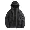 Upgraded graphene jacket men's, trendy brand couple hooded cotton clothes, windproof, waterproof and thickened mountaineering clothes