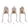 Halloween Skeleton Resin Statue Funny Skeleton Decoration Statue Horror Desktop Decorations for Halloween Party and Home Decor