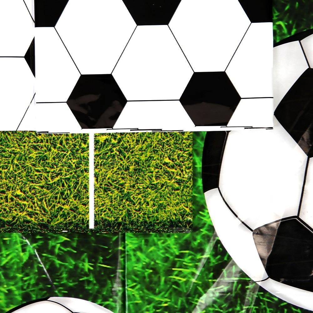 Einweg-Fußball-Thema Tischdecke Plastik-Fußball-Banner Fußball-Tischabdeckung Tischdekoration