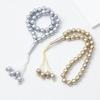 Galwanizowany 33-koralikowy 11mm Arabski Tasbih Różaniec do Muzułmańskiej Modlitwy
