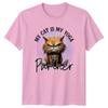 My Cat Is My Yoga TShirt Yoga Cat Cat Lover Birthday Gift For Him And Her