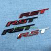 RST Car Logo Fender Side Label Metal Sticker Rear Tail Label Car Sticker