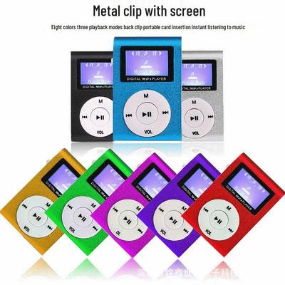 Mini Clip MP3 Music Player with Screen - Student Walkman Gift