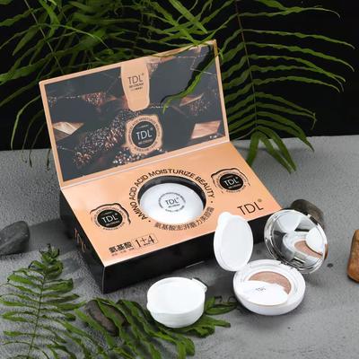 TDL Amino Acid Hydrating Cushion BB Cream Long-lasting Makeup Coverage, Moisturizing Soft Focus Foundation