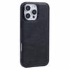 X-LEVEL Bojue-3 Series For iPhone 16 Pro Case Leather Coated PC+TPU Anti-Scratch Protective Cover