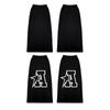 Women's Flared Leg Warmers Girls 80s Harajuku Punk Knee Highs Leg Socks Preppy Stockings Gotik Clothes Streetwears