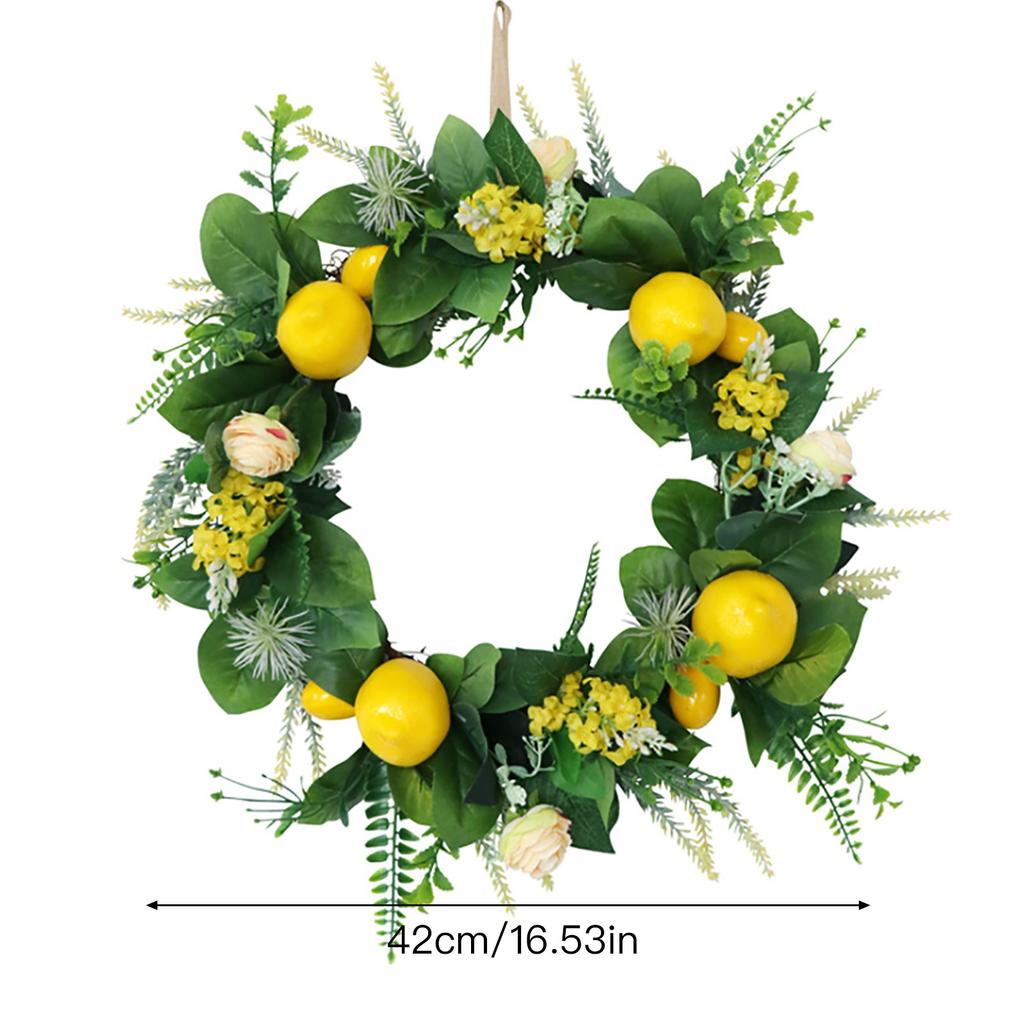 Wreath Cute Shape Handmade Home Decoration Pendant Hanging Wreath for Living Rooms Bedrooms