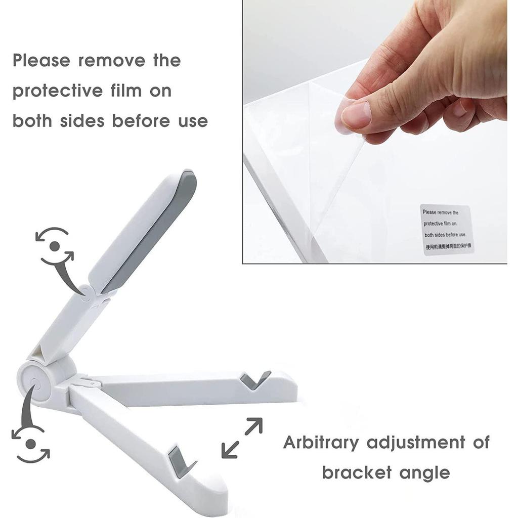LED Acrylic Writing Board with Light & 7 Pens |  DIY 3D Rewritable Message Pad | Night Lamp & Display Board for Home