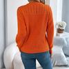 Women's T-Shirt Vintage Floral Print Round Neck Loose Long Sleeve Mid-Length Thumb Leak Top