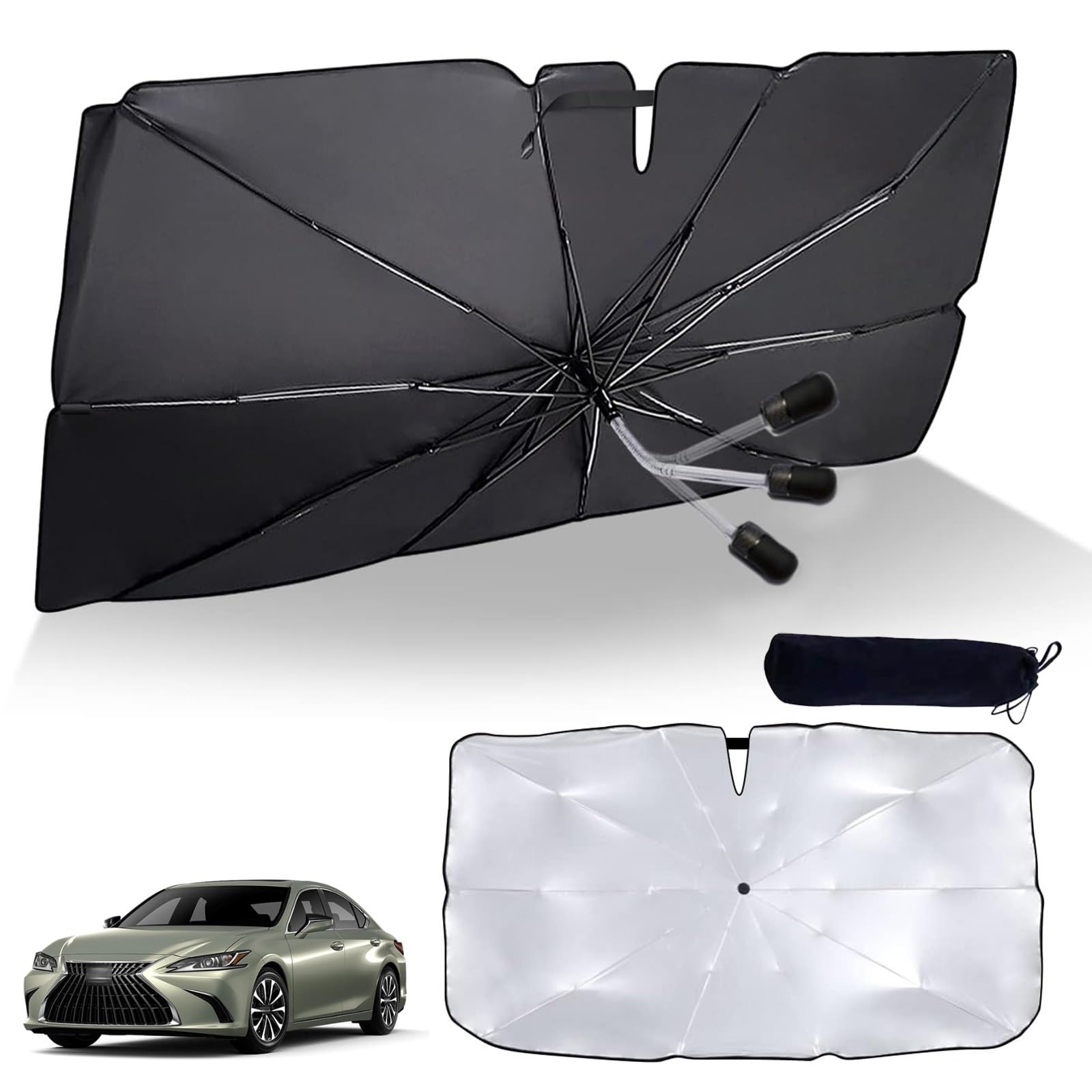 Lexus ES 7th Generation ES300h ES200 ES260 ES350 Car Umbrella Lexus ES 7th generation
