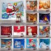 Christmas Tapestry Room Decor Fabric Backdrop Wall Hanging for Bedroom Popular Online Direct Machine Washable Polyester Modern