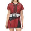 European Amazon Descendants Print Jumpsuit Halloween Character Cosplay Dress