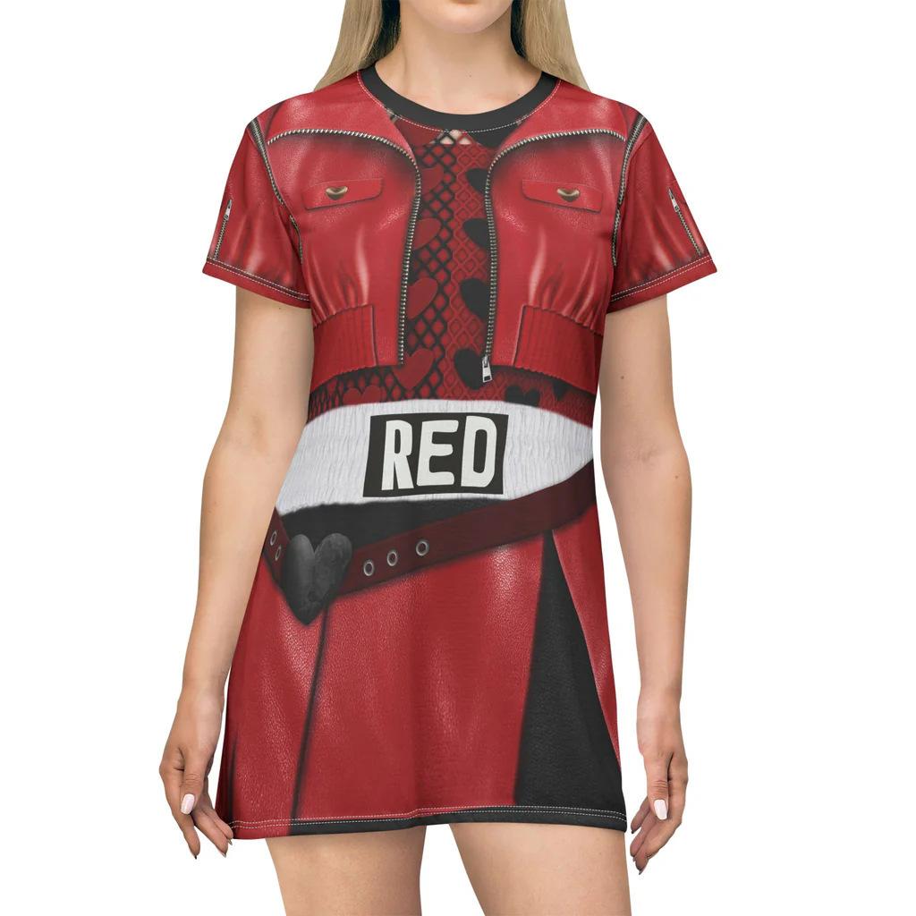 European Amazon Descendants Print Jumpsuit Halloween Character Cosplay Dress