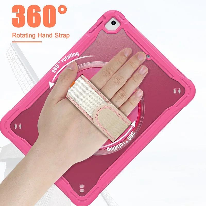 Shockproof Case for iPad 9.7 iPad 5th 6th Tablet Cover iPad A1822 A1823 A1893 A1954 Kickstand Handle Strap Para Funda